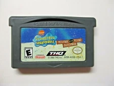 Japan '02 SpongeBob Revenge Dutchman Cartridge Game Boy Advance AQ3E-USA AGB-002