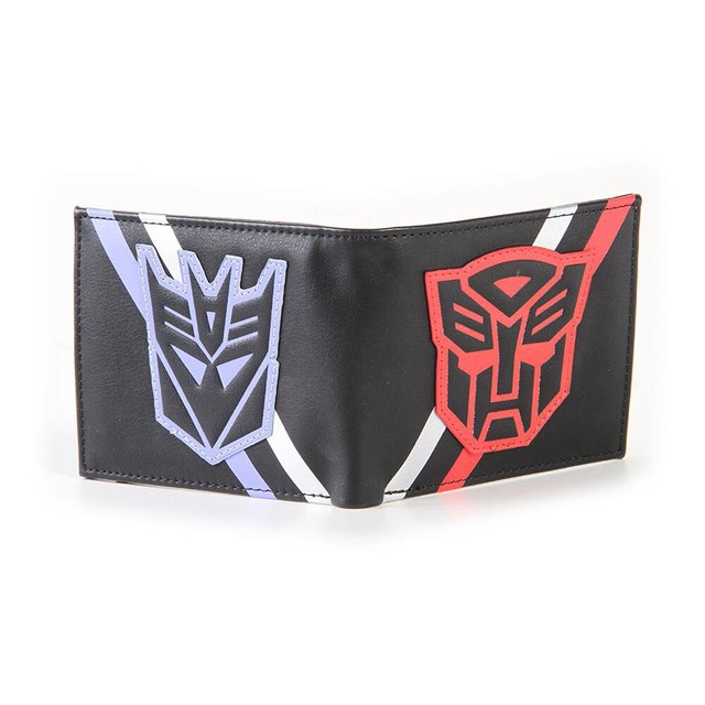HASBRO Transformers Autobots/Decepticons Logo Symbol Bi-fold Wallet HASBRO Transformers Autobots/Decepticons Logo Symbol Bi-fold Wallet