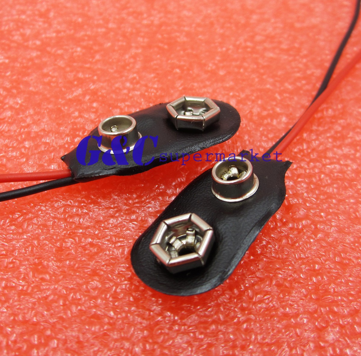 50pz 9V PP3 9Volt Batteria A Scatto Connettore A Clip Tipo T - Foto 11