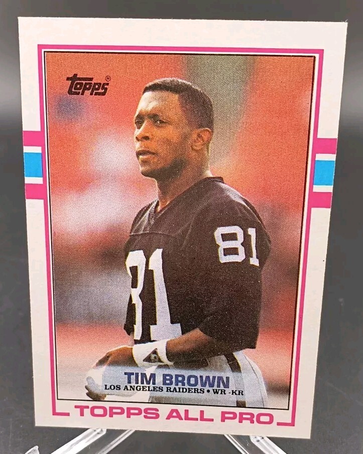 1989 Topps - #265 Tim Brown (RC)