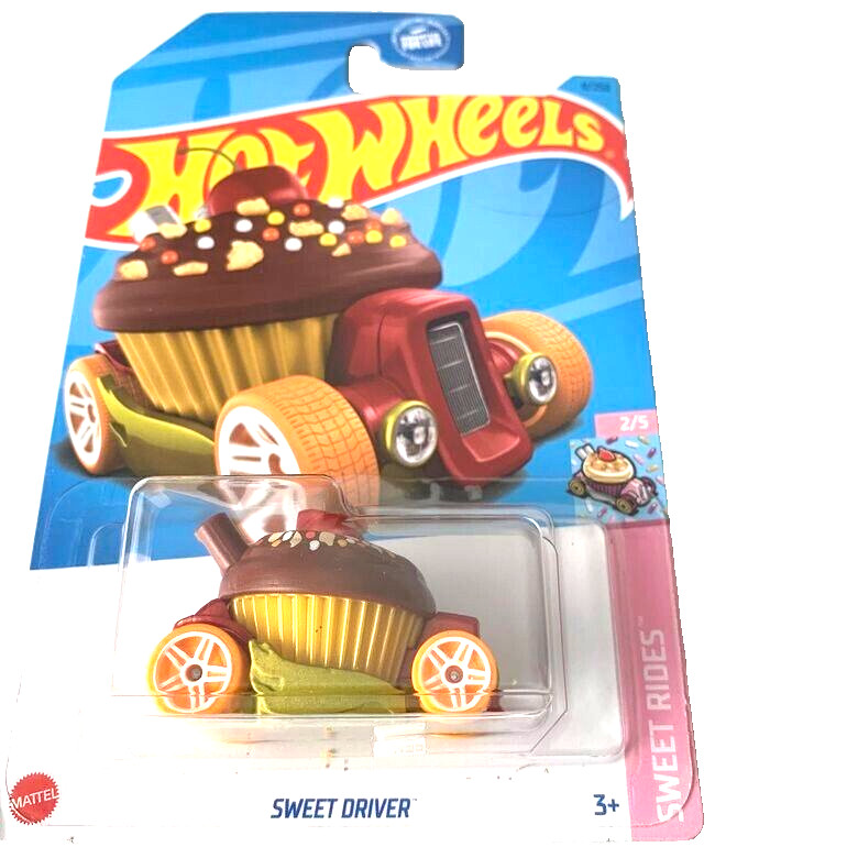 HOT WHEELS 2023 SWEET DRIVER BROWN 9/250 HKJ91 SWEET RIDES RYU ASADA DESIGN