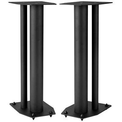 Dayton Audio SSMB24 24" Speaker Stand Pair Square Steel Base