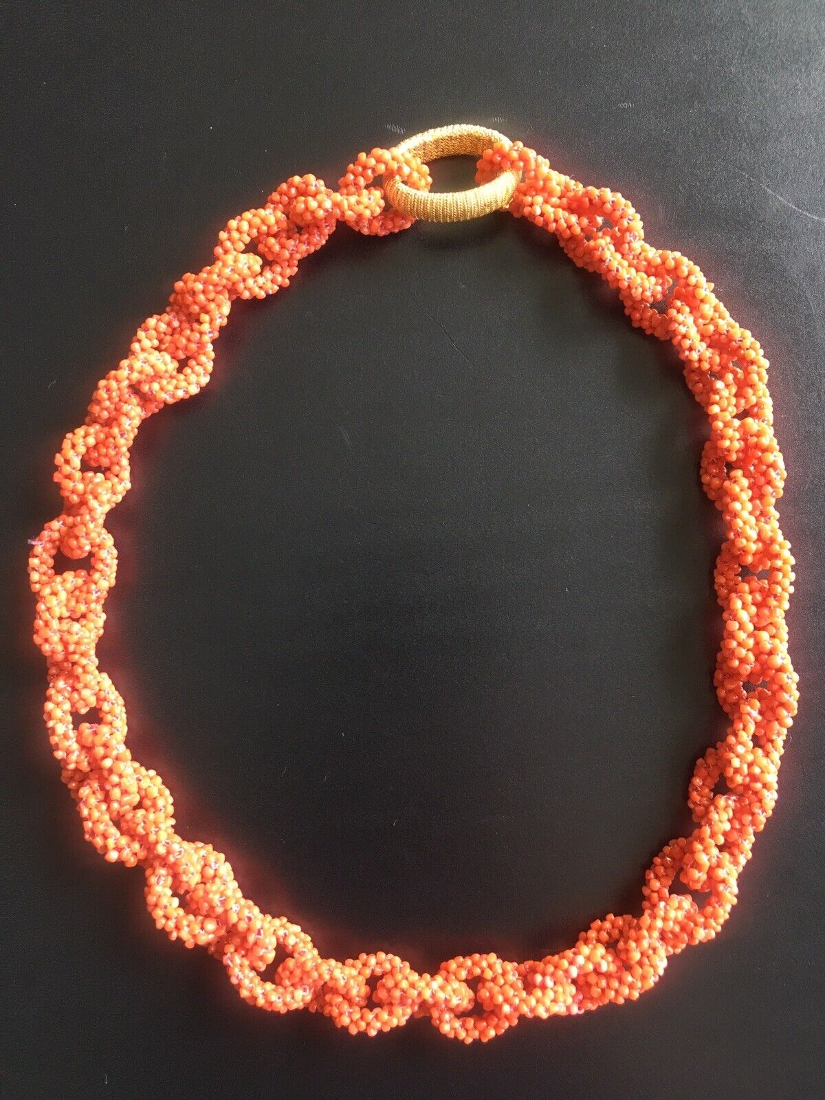 Antique Chinese Red Coral Bead Necklace (18th-19t… - image 9