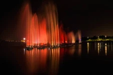 Digital Image Picture Photo Pic Wallpaper Background WaterFountain Long Exposure