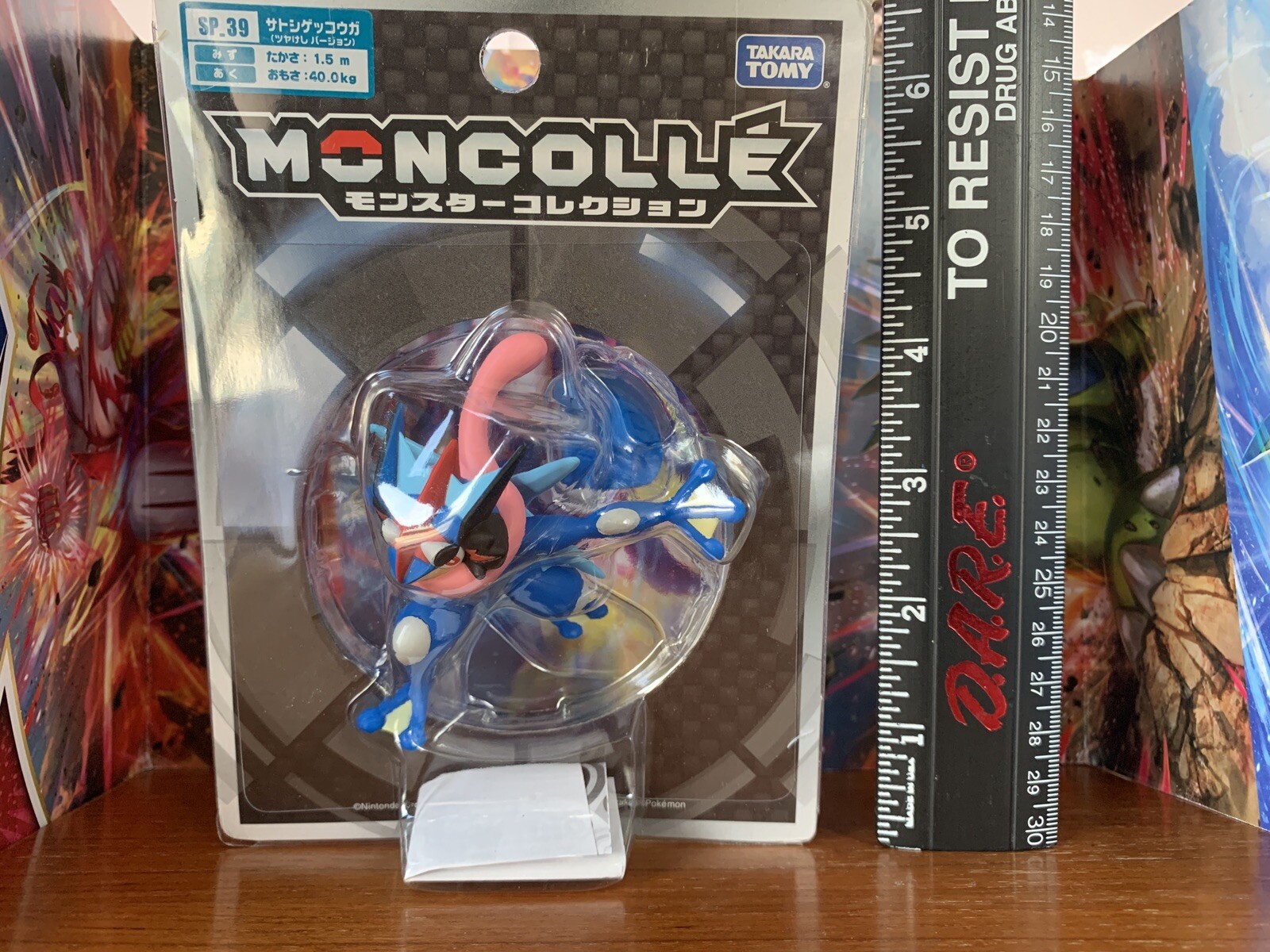Pokemon Ash Greninja Figure Tomy Moncolle SP 39 RARE! Unopened F/S