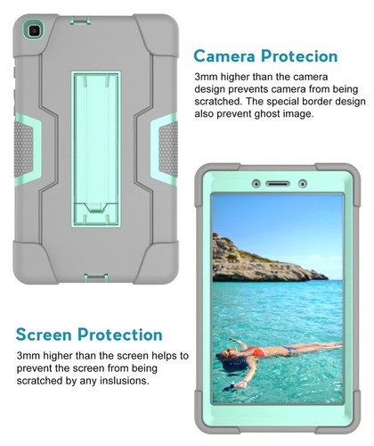 For Samsung Galaxy Tab A 8.0 2019 SM-T290 T295 T297 Shockproof Stand Case Cover - Picture 85 of 98
