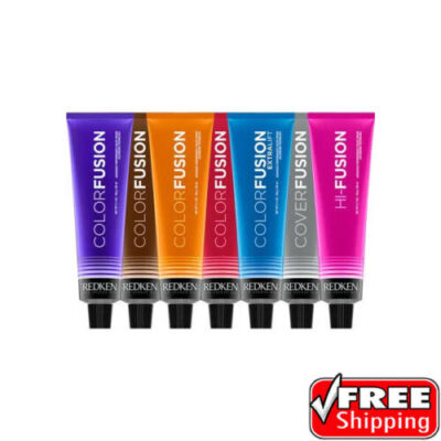 Redken ColorFusion  CoverFusion Hi-Fusion Pick your Color FREE COLORING GLOVES 