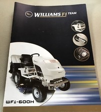 WILLIAMS F1 Team COUNTAX Trattori da Giardino WF1- 600H Brochure Originale 2004