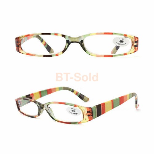 Small Rectangle Spring Hinges Reading Glasses +1.0 1.5 2.0 2.5 3.0 3.5 Men Women - Picture 13 of 16