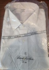 1 NEW Brooks Brothers TUXEDO Shirt Men's 17. 34 Traditional fit