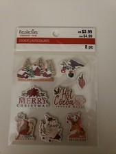 Recollections Merry Christmas Hot Cocoa Oh Deer Scrapbooking stickers