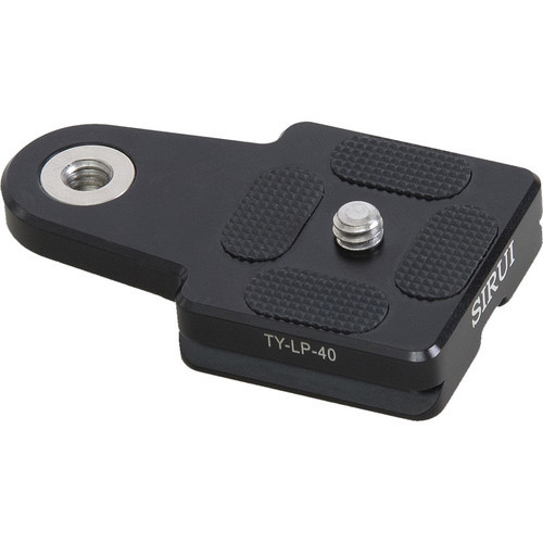 SIRUI TY-LP40 Quick Release Plate with 1/4"" Camera Strap Attachment - Black