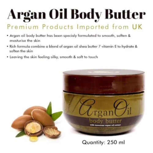 XBC Body Butter Argan Oil 250ml - Picture 4 of 10