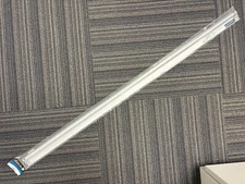 San Jamar Slide Check Rack - 48" CK6548A - Aluminum, Silver