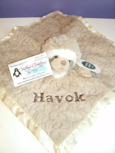 Kitt Häschen Tierdecke personalisiert Sicherheitsdecke Babydecke - Bild 4 von 7
