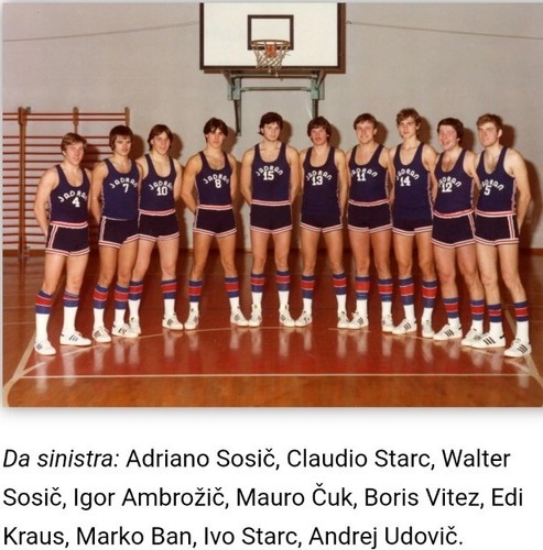 MAGLIA Trieste JADRAN Ambrožič 1980 VINTAGE🏀INDOSSATA SHIRT BASKET MATCHWORN - Imagen 9 de 9