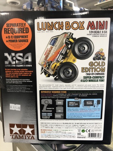 Tamiya 46706 1/24 RC X-SA Lunch Box Gold Edition Radio Control Vehicle - Picture 3 of 3