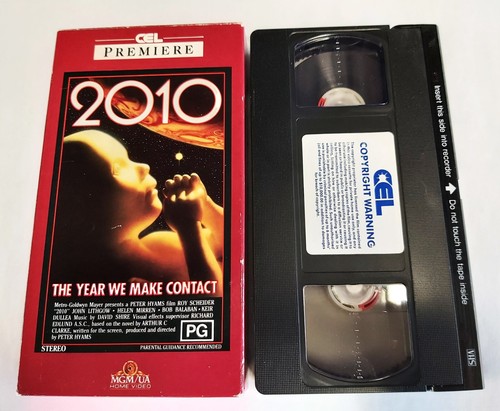 2010 ORIGINAL CEL PREMIER RELEASE 1984 MGM/UA SCI-FI VHS MOVIE PAL - Picture 5 of 6