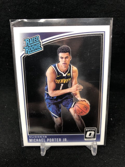 2018 19 Panini Optic MICHAEL PORTER JR RC Rated Rookie Base Card 182 