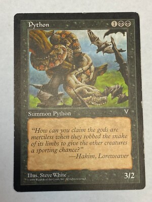 Python - Magic the Gathering MTG Visions Single Card