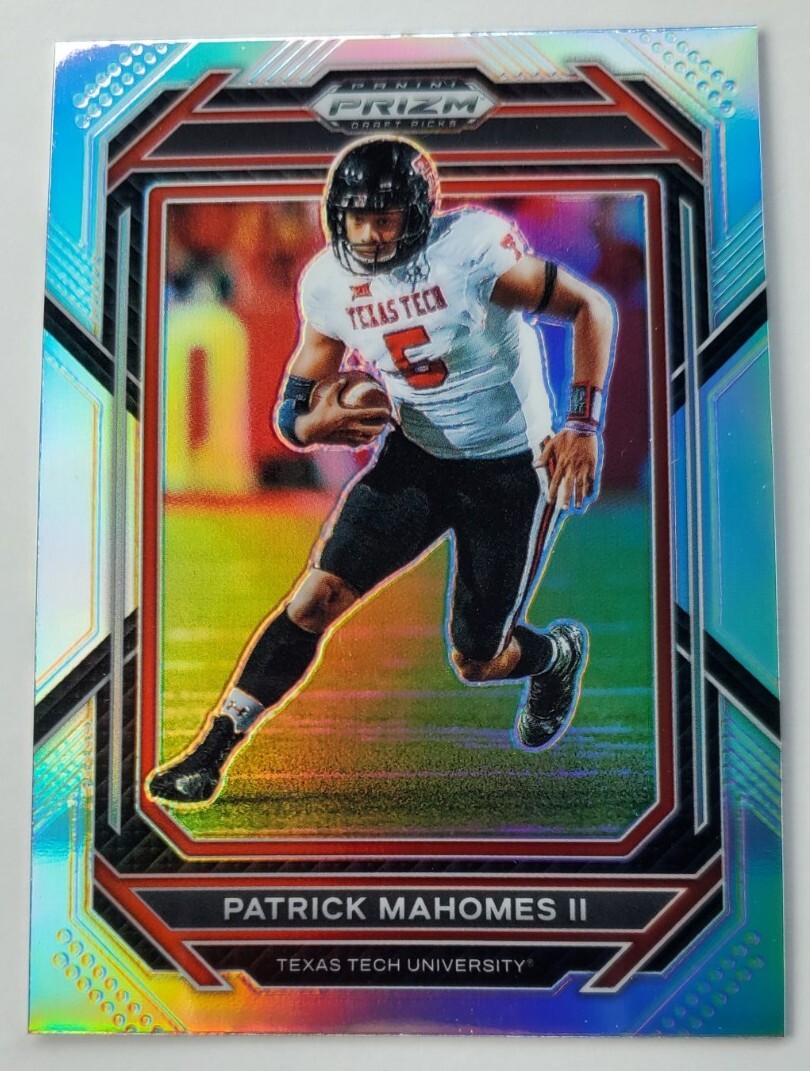 2023 Panini Prizm Draft Picks Patrick Mahomes II Silver Prizm #81