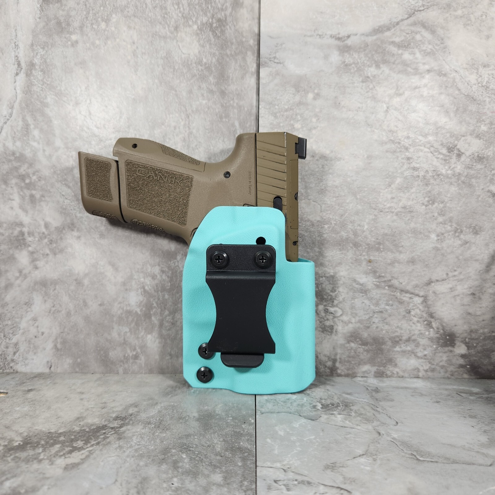 Custom Tiffany Blue IWB Holster with Fomi for Your Gun Model