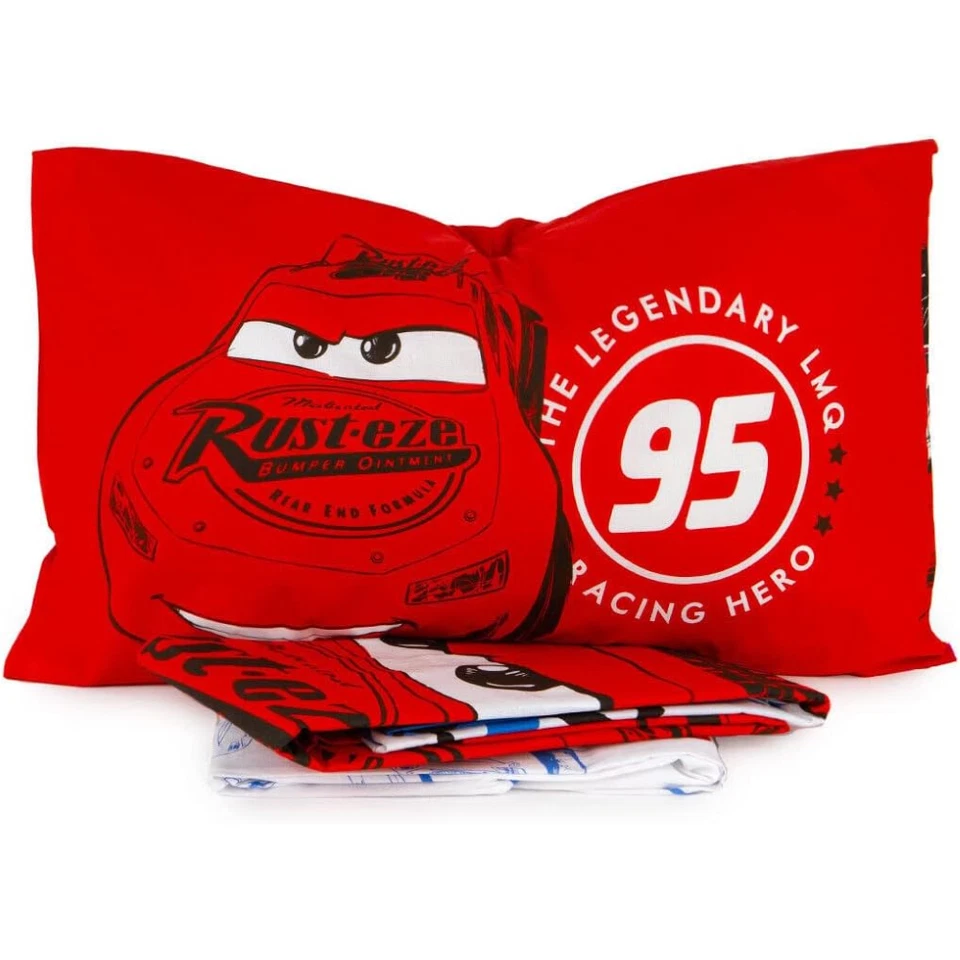 COMPLETO LENZUOLA CARS DISNEY SOTTOLENZUOLA LENZUOLA FEDERA SINGOLO - C1 - Immagine 2 di 2