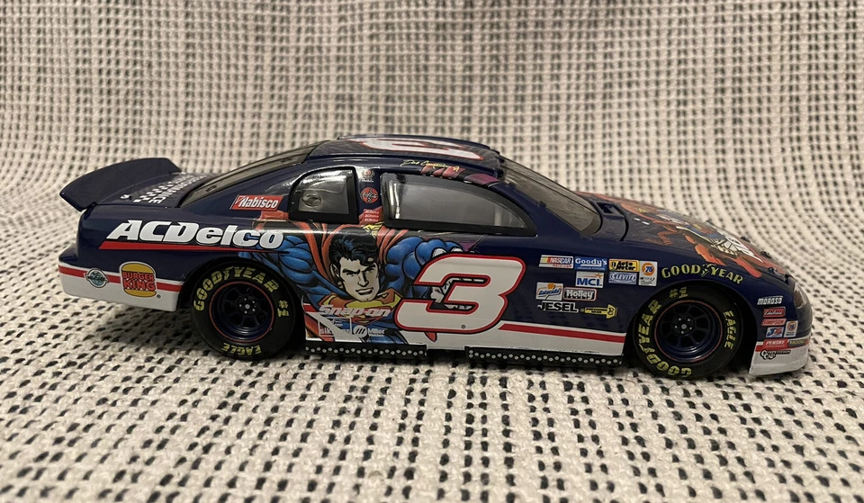 Dale Earnhardt Jr #3 ACDelco Superman 1999 Monte Carlo 1:24 Scale Stock NASCAR - Image 3 of 4