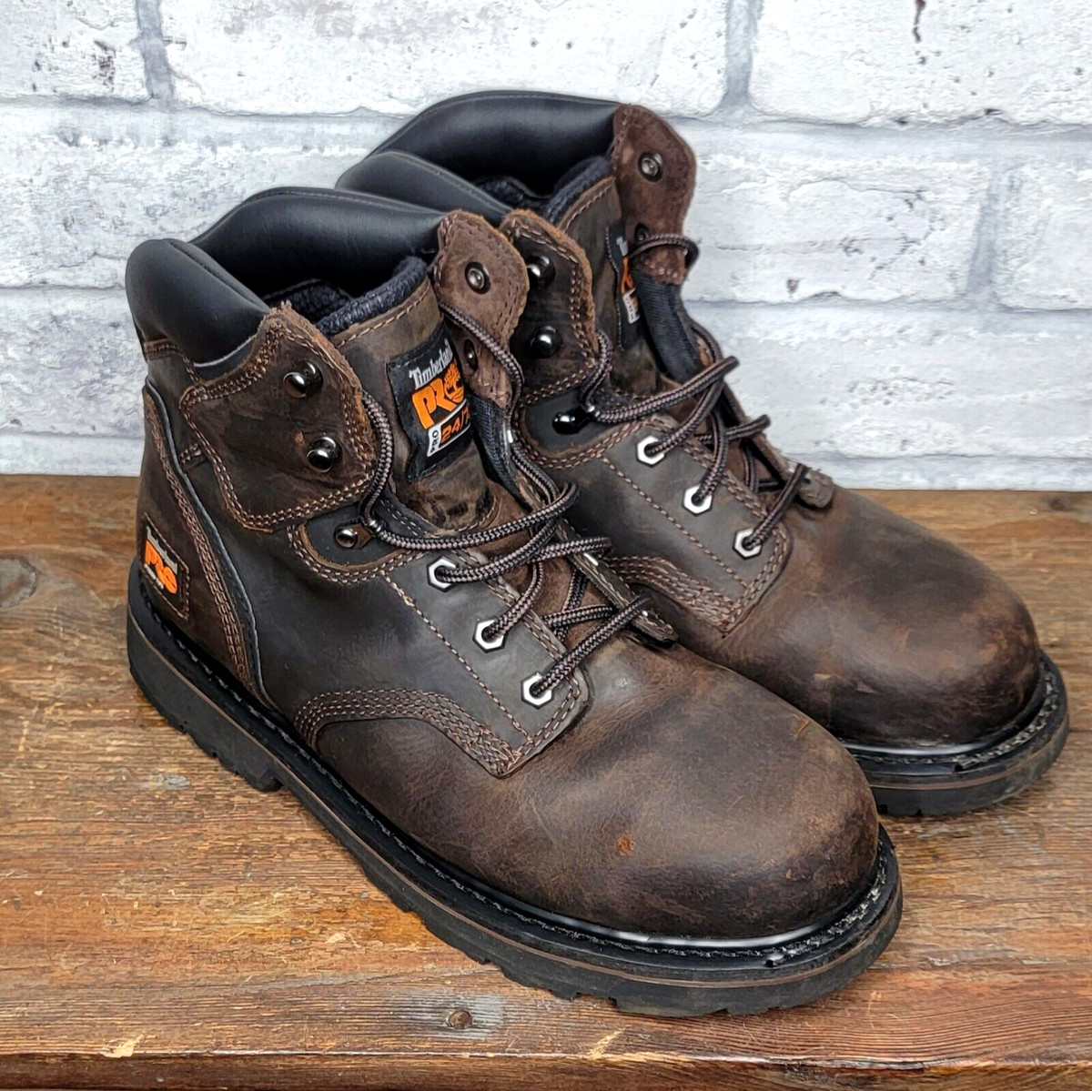 timberland pro men's 6 pit boss steel toe