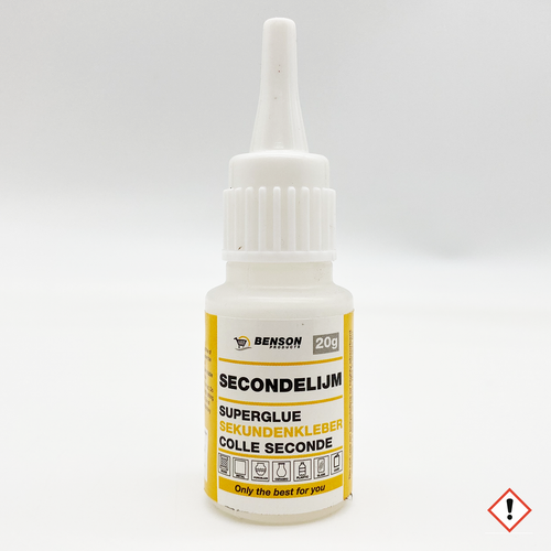 1 x 20g Sekundenkleber Industrie Modellbau Superkleber Profi SET sofortkleber