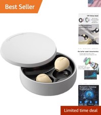 Invisible Earbuds Small Mini Wireless Bluetooth Earpiece Phone Discreet Earbu...