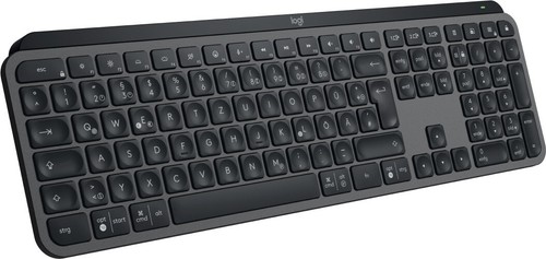 Logitech MX Keys S Tastatur Volle QWERTZ Deutsch Wireless Bluetooth Büro - Grau - Bild 1 von 5