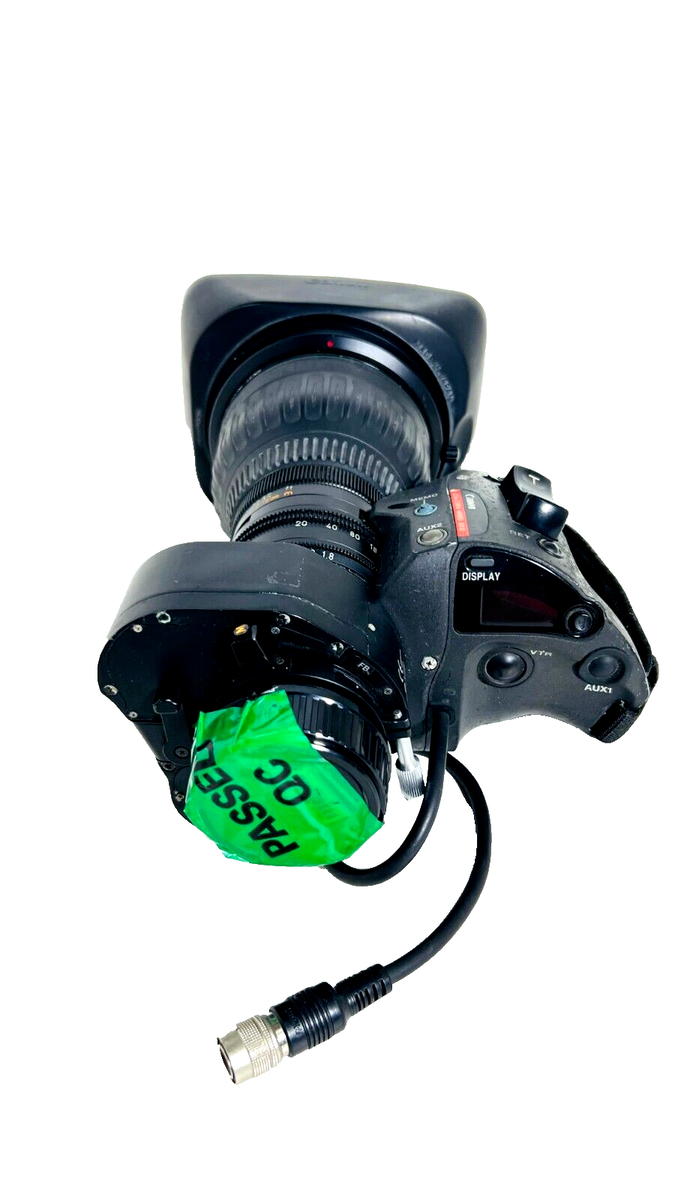 Canon J22ex7.6B WRSD SX12 7.6-168mm 1:18 Broadcast Lens W Canon J22ex7.6B WRSD SX12 7.6-168mm 1:18 Broadcast Lens W