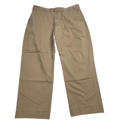 Polo Ralph Lauren Chino Pants Mens 36Rx26.5 Tan Straight Fit Slash Pockets