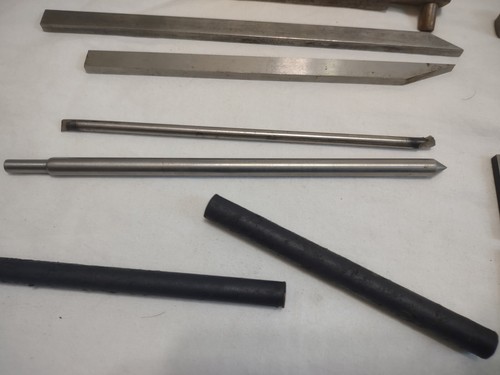 Vtg Machinist Tools Lathe Mill Blocks Lot Parallel Bars Bolts Punch? C3 - Picture 9 of 24