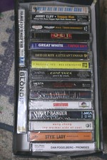 Cassettes You Pick - Rock, Metal, Rap, Reggae, Pop - Unopened