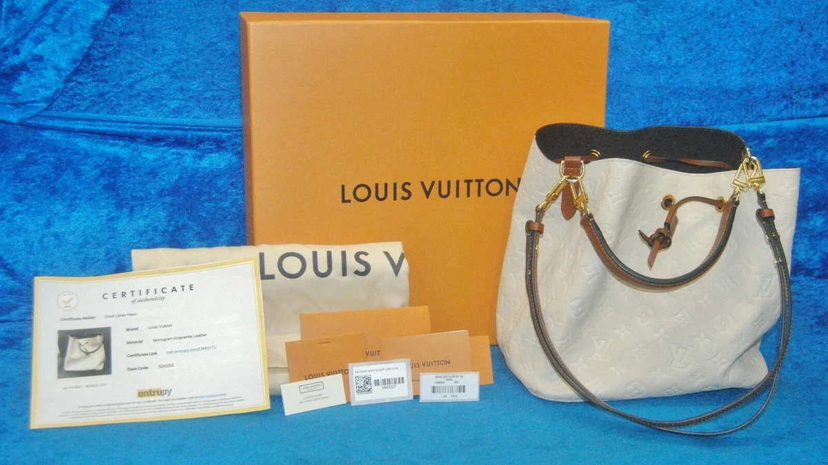 Replica Louis Vuitton Empreinte V Tote Bag Cream 