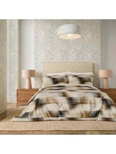 Harlequin Oscillation Double Duvet Cover Set, Charcoal Multi, 200TC RRP £95