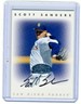 Scott Sanders 1996 Donruss Leaf Signature Series Silver Card Autograph Auto