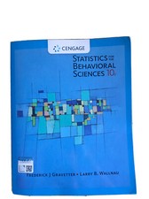 Statistics for the behavioral sciences 10th Edition
