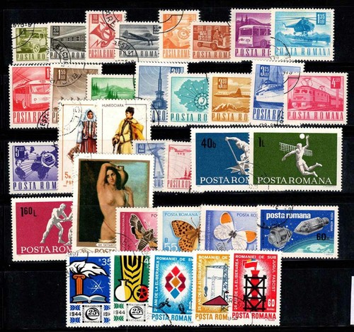 Rumänien 1967-69 gebraucht 100% Transportmittel, Sport, Schmetterlinge