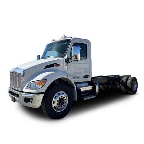 NEW2025 PETERBILT 537 CHASSIS 33K GVW 9L CUMINS ALISON MACK KW GRAPPLE MECHANICS