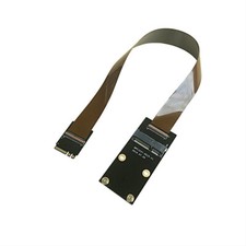 Mini PCIE Wireless Network Card to A  E Key NGFF M.2 Adapter W/ Extension Cable