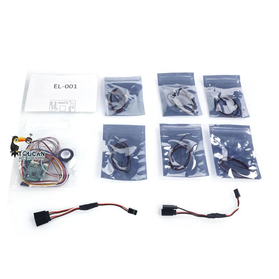 LESU 2 in 1 Sound Light System Set for 1/10 RC Off-Road Vehicles  U406 - Image 3 of 4