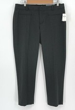 Gap, Women's 12 Reg. Charcoal, Pinstripe Slimmed Cropped Ankle Dress Pants, NWT