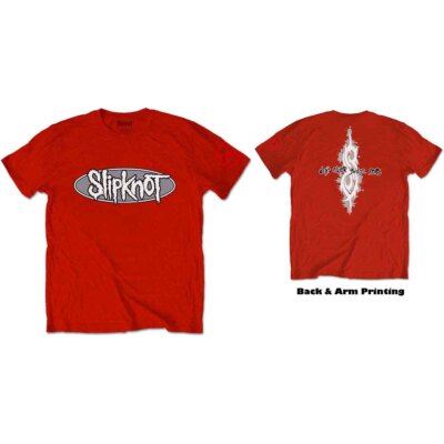 Slipknot 21st Anniversary Don't Ever Judge Me T-Shirt Red New | eBay