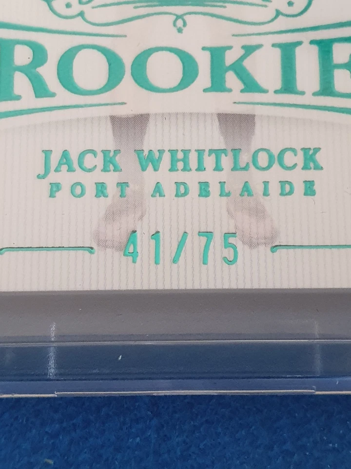 2025 AFL Supremacy Blue Rookie - Jack WHITLOCK, PORT ADELAIDE POWER - 41/75 - image 2 of 3