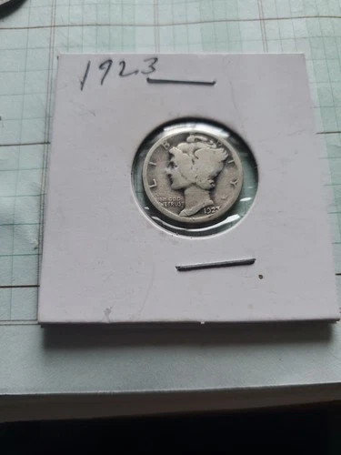 1923  MERCURY DIME*** VF   126-6