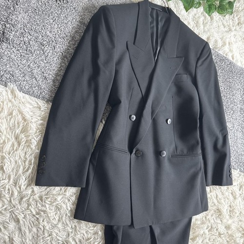 Vecchia tuta Balenciaga set-up doppia nera Y2K design classico dal Giappone usata rara! - Foto 2 di 10