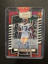 2023 Absolute Signatures Red #199 Dontayvion Wicks Auto /100 RC Rookie Sealed